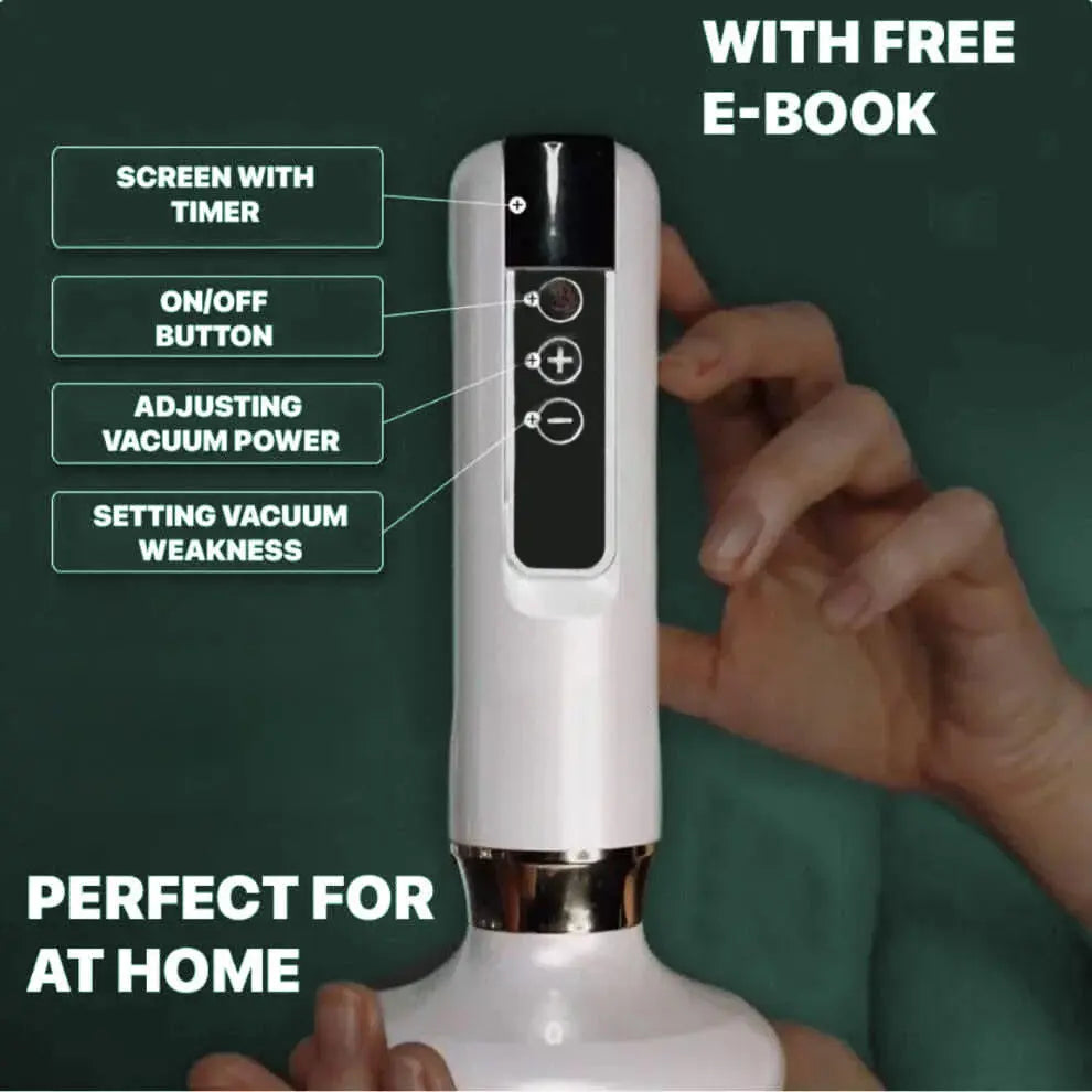 Cellulite Relief Kit ,Handheld Cellulite Massager,Body Vacuum Massager with 12 Suction Modes,