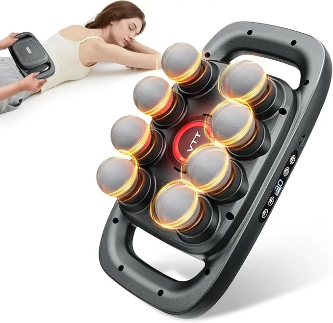 8 Heads Deep Tissue Massage Gun