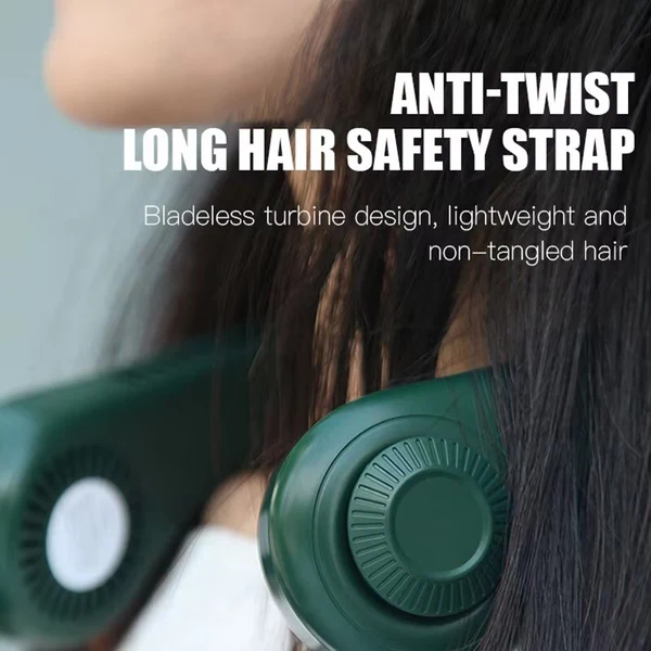 Portable neck fan