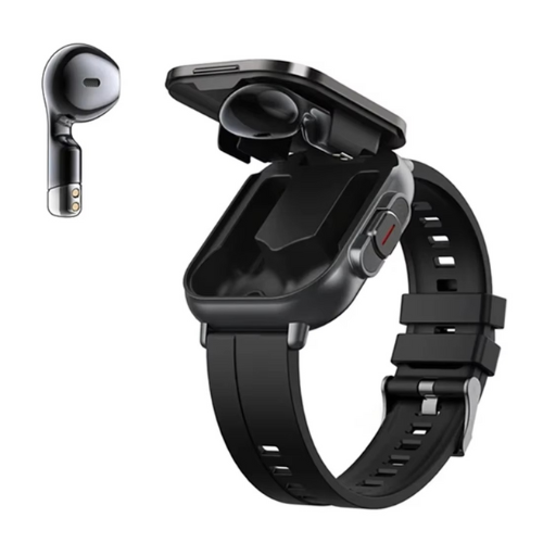 TWS Smartwatch with Wireless Earbuds