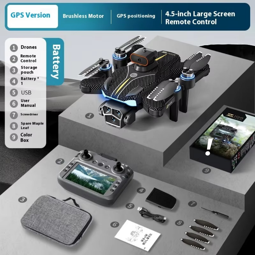 Z104 Triple Camera 4K Drone