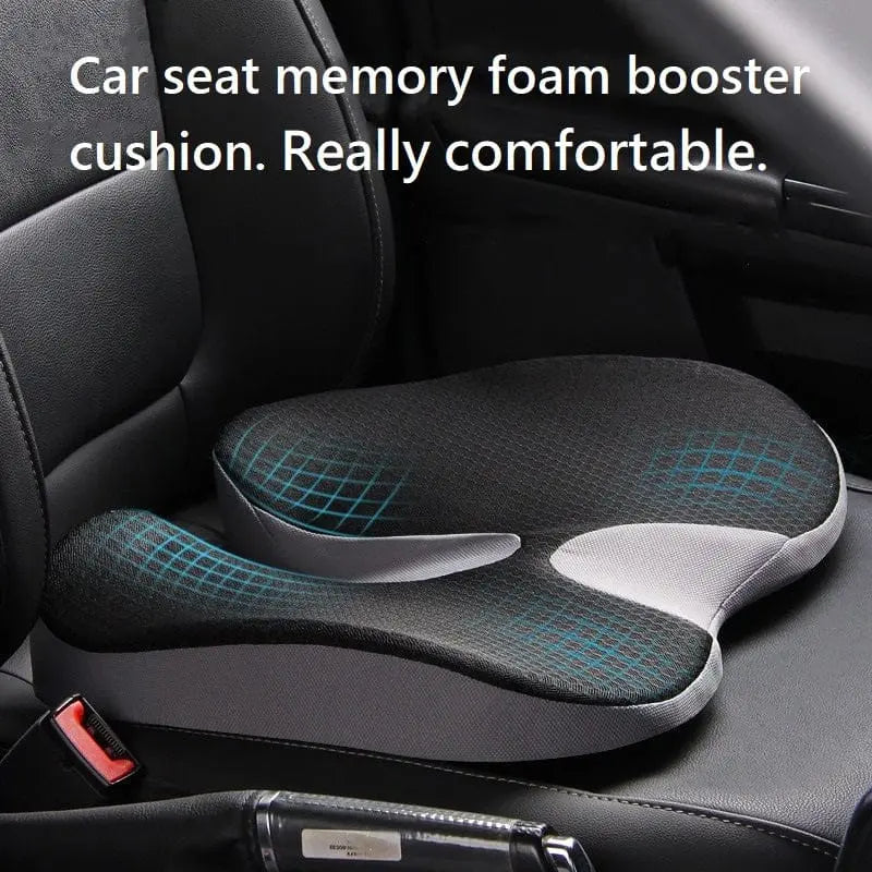 Travel Seat Cushion Memory Foam U-Shaped Pillow for Chair Cushion Pad Car Office Hip Support Massage Orthopedic Pillow
