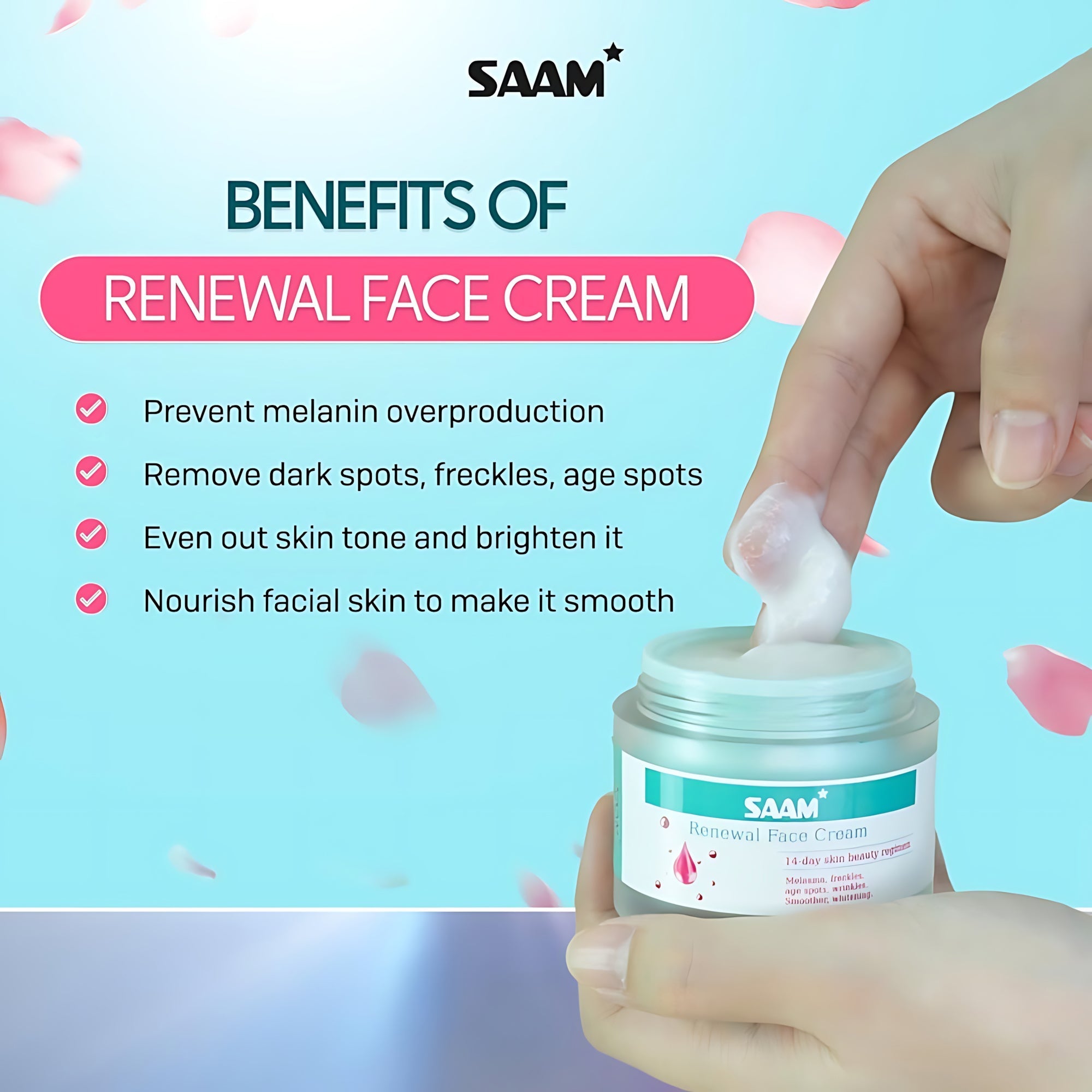 SAAM Renewal Face Cream – 50g